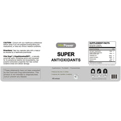 MixPower ergothioneine capsules close-up showing daily supplement form
