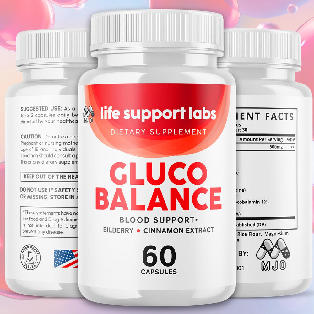 MJO Life Support Labs ingredient label highlights natural vitamins and extracts