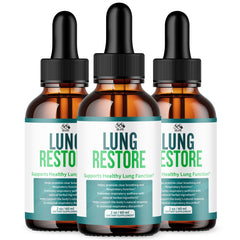 MJO Lung Restore Drops bottle on display, supports daily wellness as part of your routine.