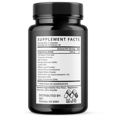 Memo Blast capsules lined up for easy daily dosage.