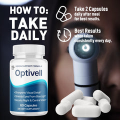 Ingredient list with all-natural vitamins and extracts.