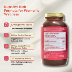 MK Supplements Female Vitality capsules for convenient, targeted support