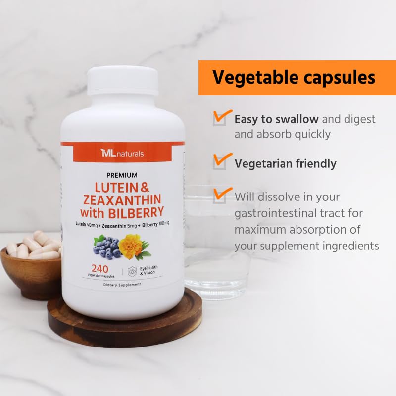ML Naturals bottle side reveals dosage and ingredient highlights.