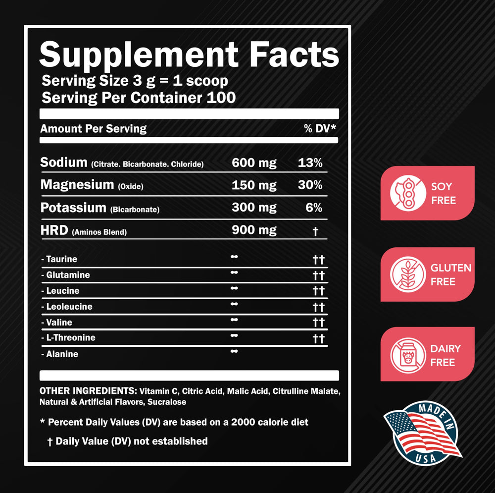 MMA Nutrition HRDWRK prepared drink in glass demonstrates clean flavor experience.
