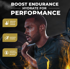 MMA Nutrition HRDWRK bottle-back highlighting no calories and clean ingredients.