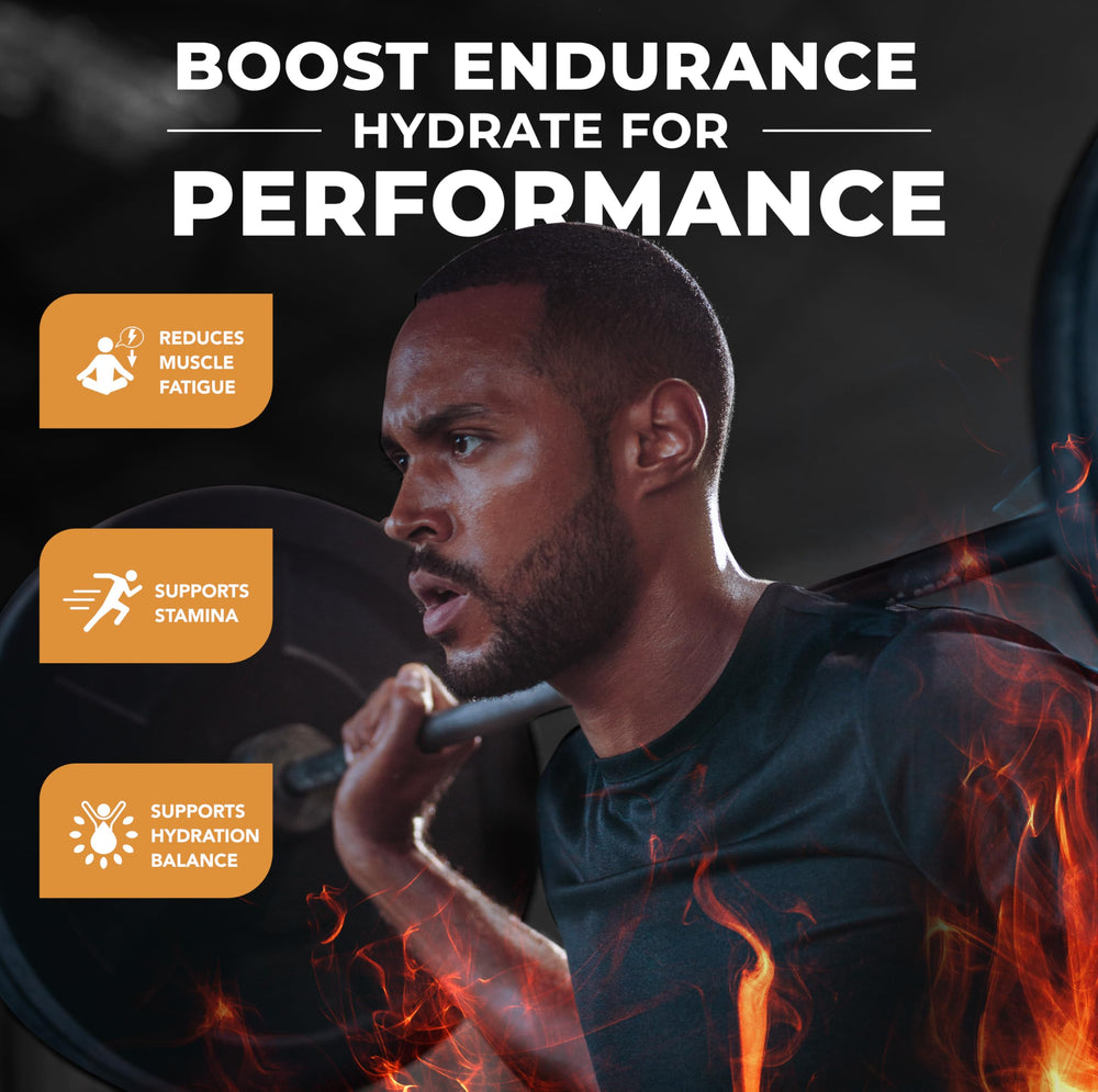 MMA Nutrition HRDWRK electrolyte powder label highlights sugar-free keto-friendly formula