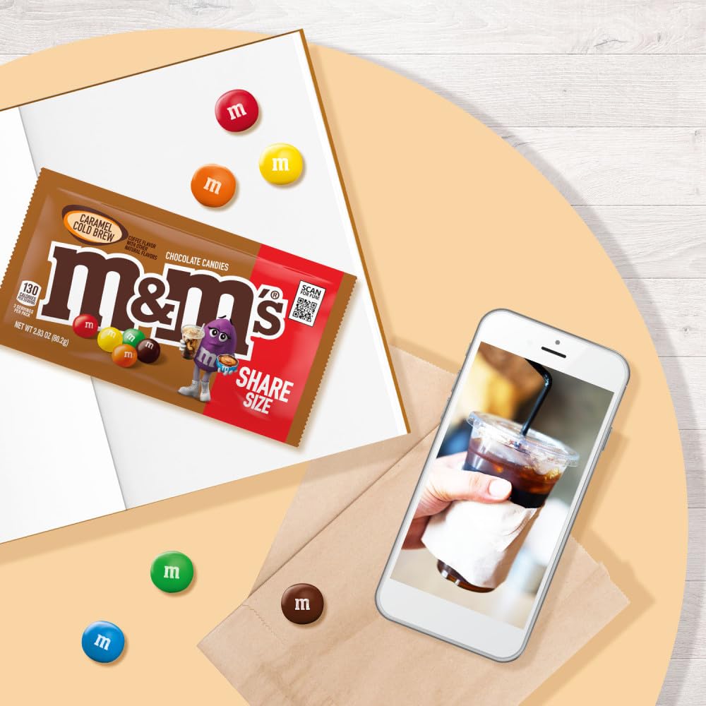 M&M'S Caramel Chocolate office snack—share-friendly and convenient