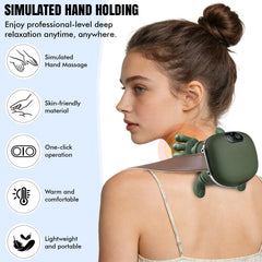 Mmxhn Shiatsu nodes target tension for a soothing desk break.