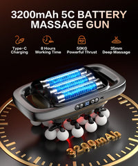 MNAFKT red-light therapy feature promotes circulation during sessions.