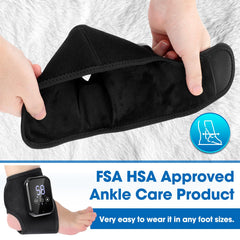 MOAJAZA controller view shows simple controls near the ankle for quick adjustments