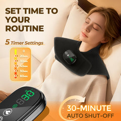 MOAJAZA ergonomic neck-shoulder wrap designed for comfortable wear