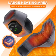 MOAJAZA foot massager heat wrap soothes tired feet with targeted warmth.