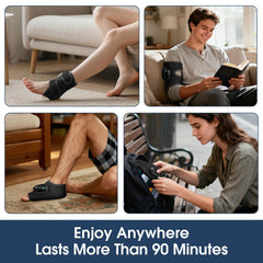 MOAJAZA Foot Massager touchscreen controller enables easy use.