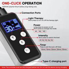 MOCKPOSE multi-purpose therapy device suitable for knee, elbow, and shoulder care.