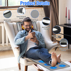 Moclever neck-lumbar-heat-pads provide soothing warmth to relax muscles.