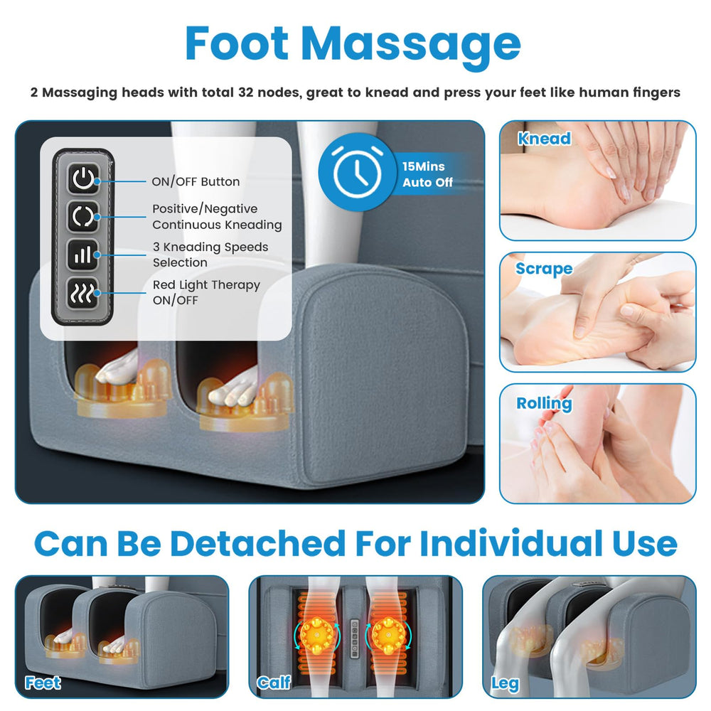 Moclever anti-slip bottom keeps the mat secure on chairs or beds.
