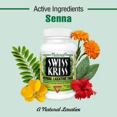 Swiss Kriss herbal blend emphasizes soothing, plant-based ingredients for daily comfort.