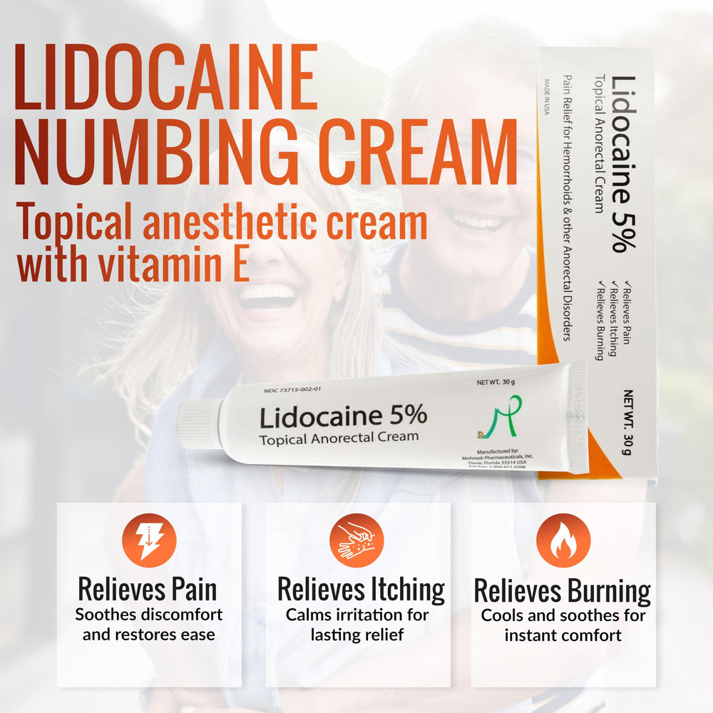 A small dab of MOHNARK ointment demonstrates precise, targeted application