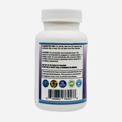 MOJObody Maqui Berry Capsules nutrient panel notes vitamin C calcium and iron