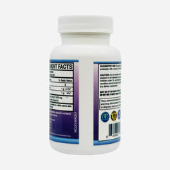 MOJObody Maqui Berry Capsules bottle with third party testing icon indicating purity