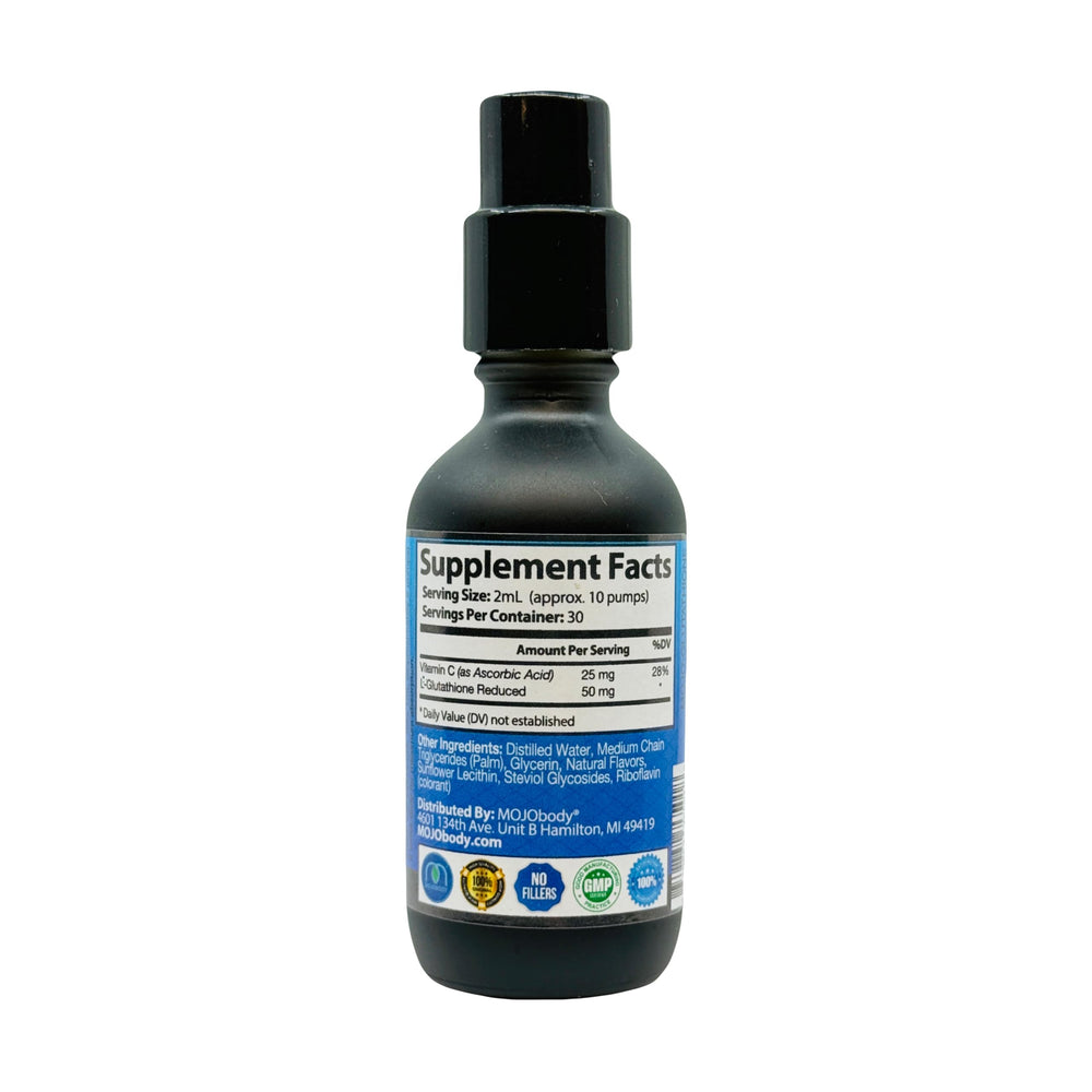 MOJObody third-party testing seal emphasizes product purity.