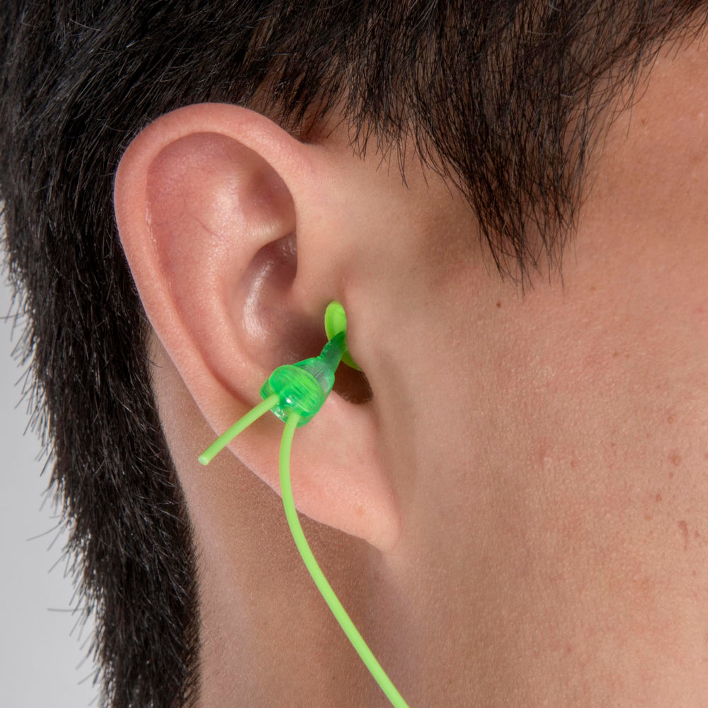 Glide Moldex attachable cord lets you set the length.