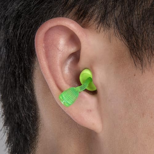 No roll down design keeps earplugs secure even with gloves