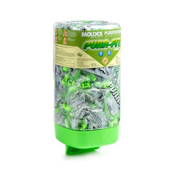 Moldex Pura-Fit bagged earplugs ready for daily use.
