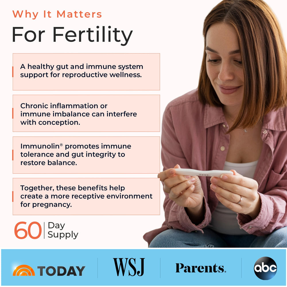 Eurofins test seal on Molecular Fertility Immunoglobulin packaging