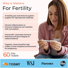 Eurofins test seal on Molecular Fertility Immunoglobulin packaging