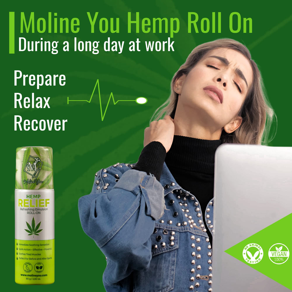Moline You roll-on knees for daily joint comfort.