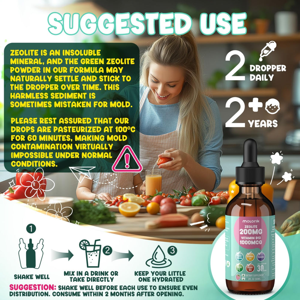 Molorik Pure Probiotic and Prebiotic blend icon.