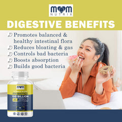 Capsules with organic prebiotic blend for digestive support