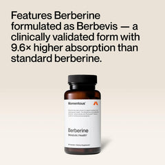 Momentous Berberine bottle on table for everyday wellness
