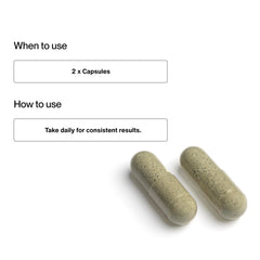 Momentous Brain Drive ingredients on a desk, highlighting bacopa and B vitamins for cognitive support.