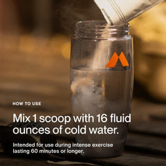 Momentous Fuel electrolytes back highlights minerals for cramp prevention.