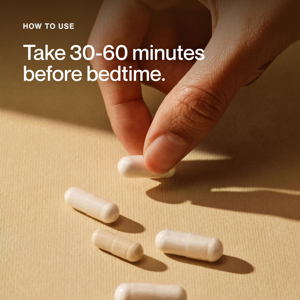 Momentous Nightly Sleep Pack apigenin imagery on bottle label