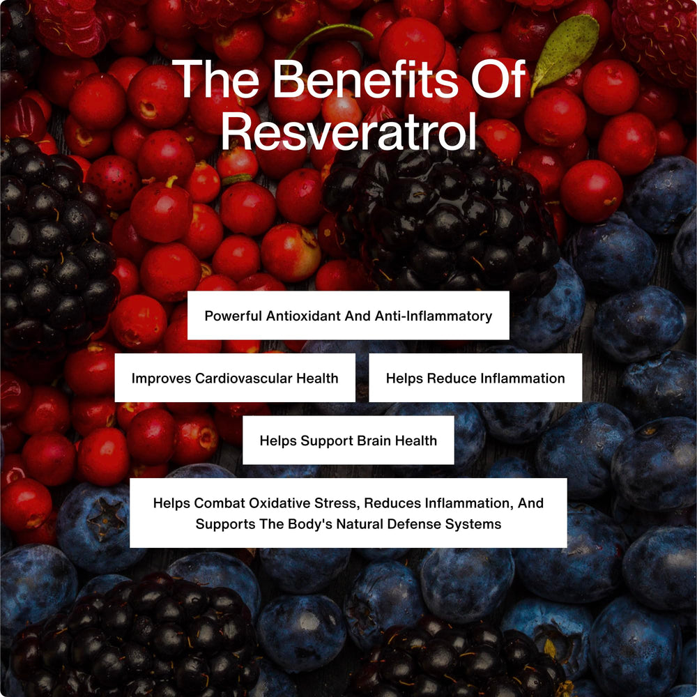 Momentous Resveratrol label displaying ingredients and usage guidance
