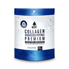 MOMOF4TRANSFORM MO4T collagen powder unflavored bottle for easy mix into drinks