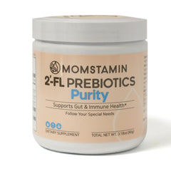 Dissolving MOMSTAMIN Purity in water for convenient mix-and-go prebiotic routine