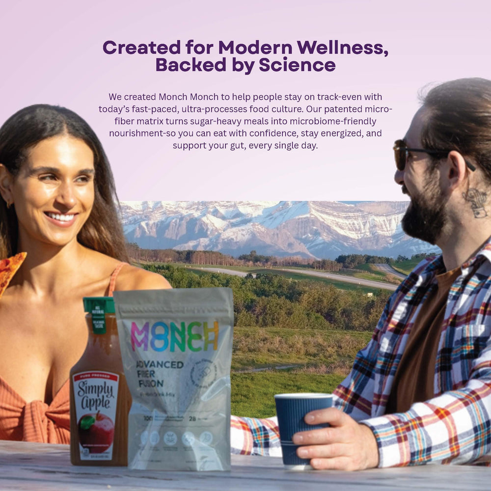 Monch Monch breakfast scene suggests quick fiber boost with meals.