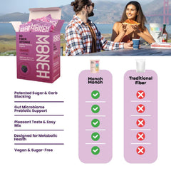 Monch Monch forest-berry fiber sponge closeup-ingredients showcases plant-based fibers