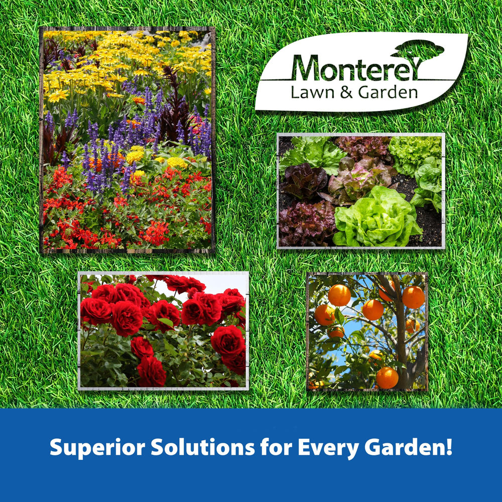 Monterey BT packaging highlights earthworm and bee safety