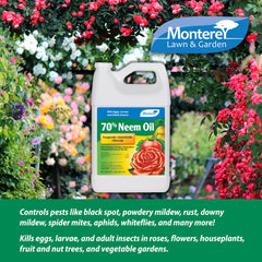 Monterey Neem Oil on vegetables promotes healthier leaves.