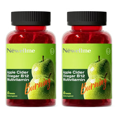 Montue Newellme gummy with apple cider vinegar for daily digestion and metabolism support