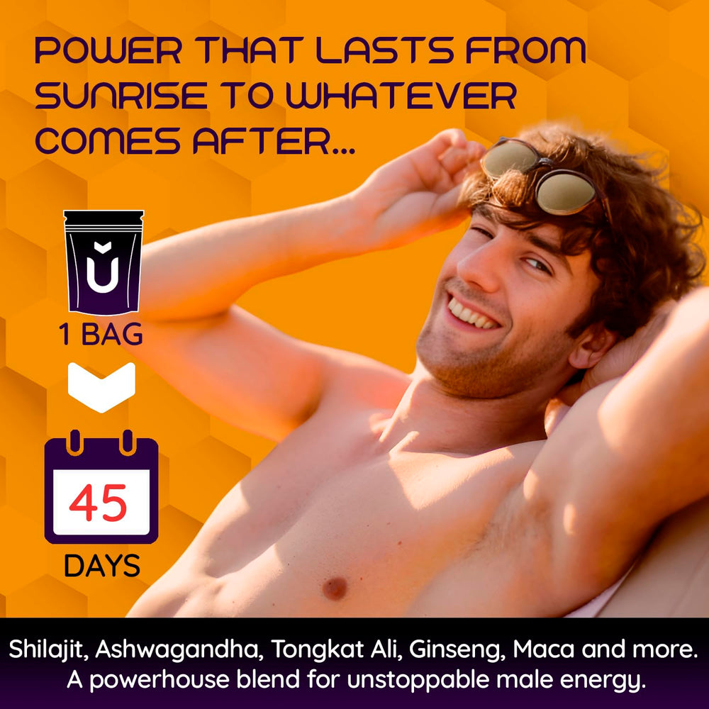 Moogu Organics Ashwagandha KSM-66 label communicates stress adaptation benefit.