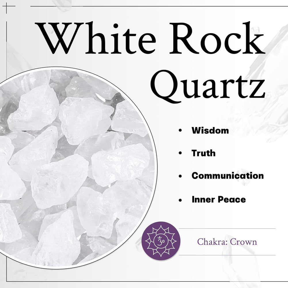Untreated quartz stone display by Mookaitedecor on a shelf