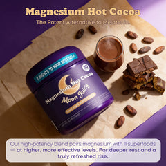Moon Juicy 5g scoop ready to mix for a quick sleep-ready beverage.