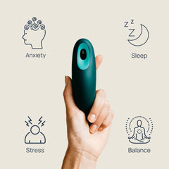 Moonbird breathing tool app connection shows heart rate insights.