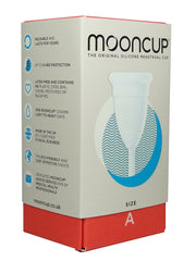Mooncup size A for users over 30 or post birth.